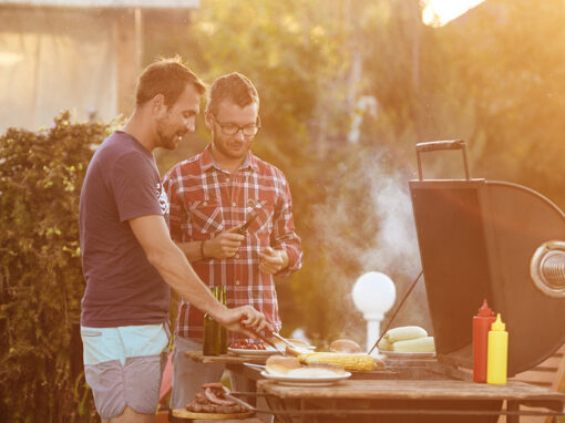 La pulizia e l’organizzazione dell’area barbecue